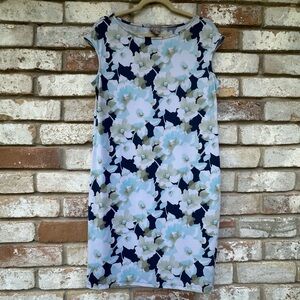 Chico’s Floral Print Sleeveless Dress
